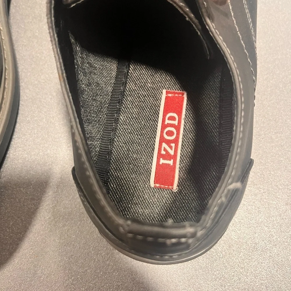 IZOD Men’s‎ Gray Dress Shoe Size 9M Formal Wear Oxford Business Career